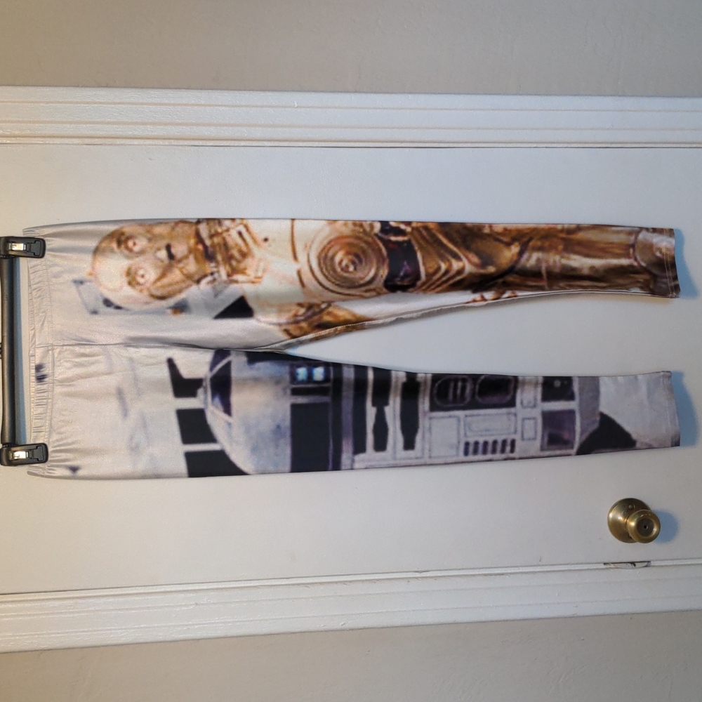 Star Wars R2D2 C3PO fashion leggings!